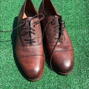 Johnston & Murphy Brown Leather Oxford Shoes